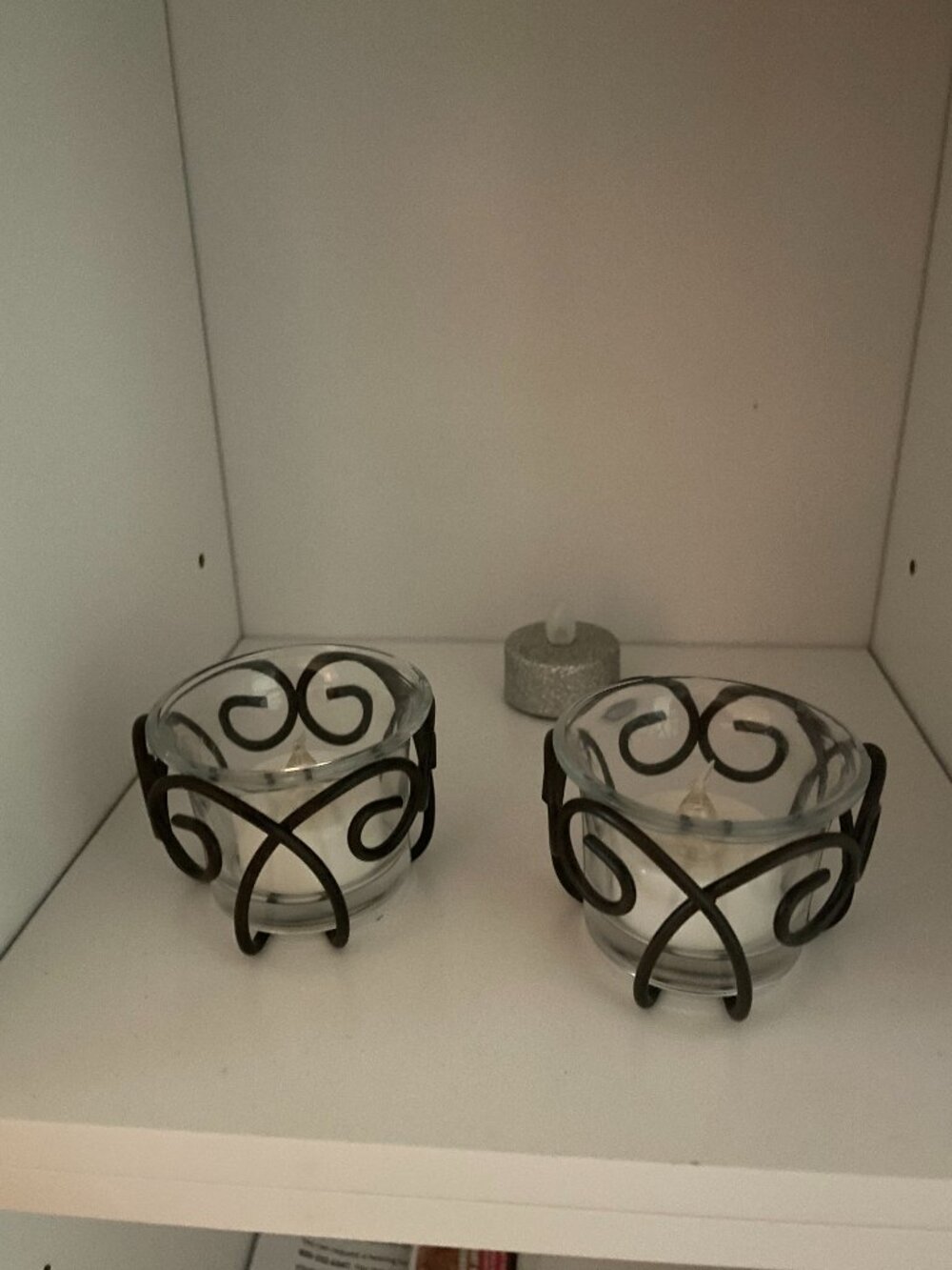 Southern Living Jamestown Votive Candle Holders, Set of 2
